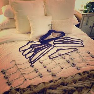 Velvet Hangers Skirt Hangers BUNDLE like NEW